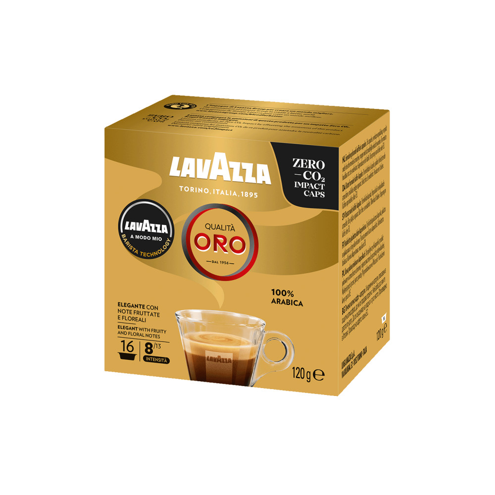 Coffee capsules for Lavazza machines Lavazza A Modo Mio Qualit Oro, 16  pcs. | Coffee Friend