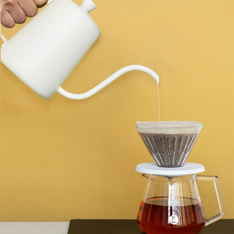 Electric pour-over kettle TIMEMORE Fish Smart White, 800 ml