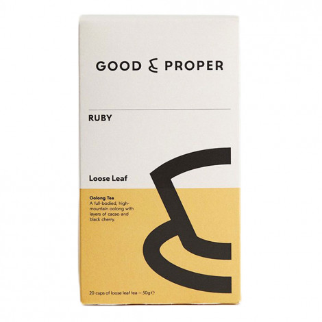 Oolung tee Good and Proper Ruby Oolong, 50 g