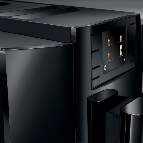 JURA E8 Piano Black (EB) automātiskais kafijas automāts – melns