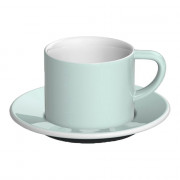Tasse à cappuccino avec soucoupe Loveramics “Bond River Blue”, 150 ml