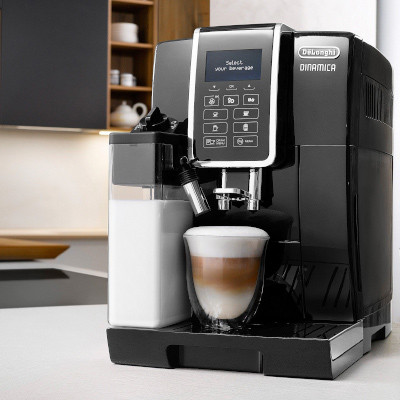 transfusion Be satisfied tool Coffee machine De'Longhi "Dinamica ECAM 350.55.B" - Coffee Friend