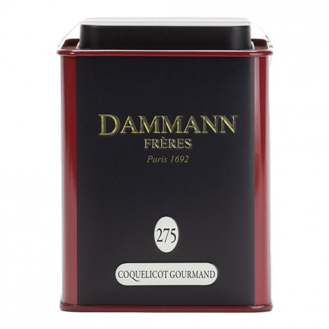 Juodoji arbata Dammann Frères „Coquelicot Gourmand“, 80 g