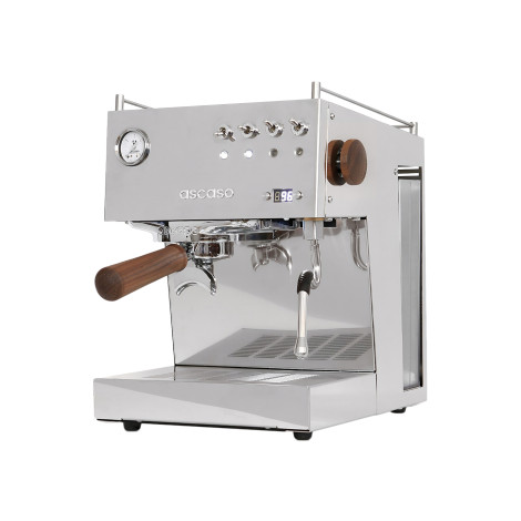 Ascaso Steel Uno PID pusiau automatinis kavos aparatas – sidabrinis