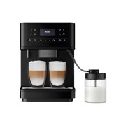 Miele CM 6360 MilkPerfection Obsidian Black Matt Kaffeevollautomat -Schwarz