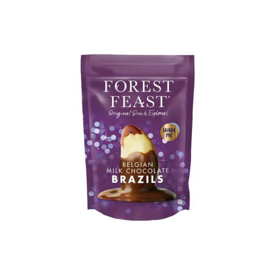 Forest Feast Paranüsse umhüllt von Milchschokolade, 270 g