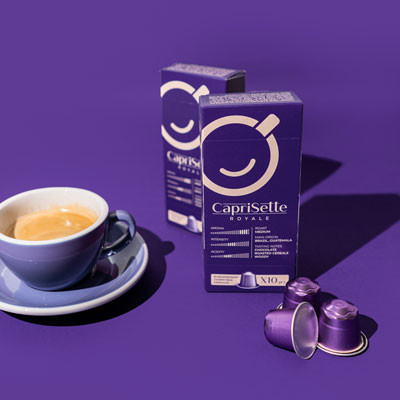 Coffee capsules for Nespresso® machines Caprisette Royale, 3 x 10 pcs.