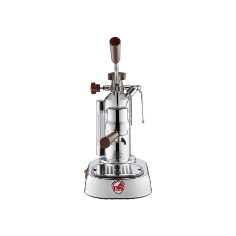 La Pavoni Europiccola Lusso Wooden Handles – Manual-lever espresso machine
