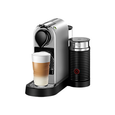 Nespresso Citiz & Milk XN741B10 Kaffemaskin med kapslar – Silver