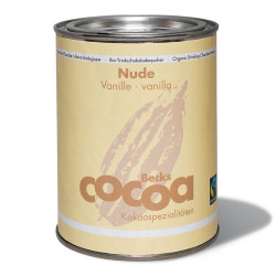 Luomukaakao Becks Cacao ”Nude” vaniljalla, 250 g