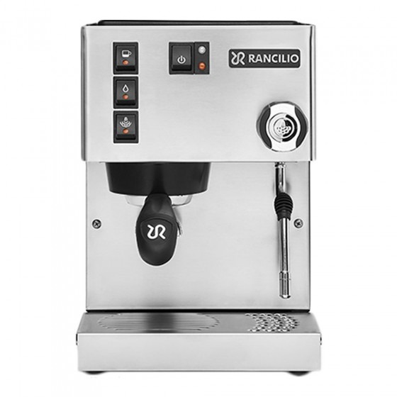 Rancilio Silvia Espresso Coffee Machine, Pro For Home - Silver, 1 Group