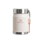 Thermos food jar with a spork Stanley Classic Legendary Rose Quartz, 0.4 l