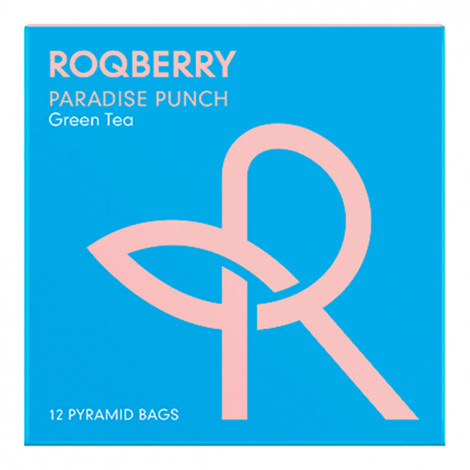 Zaļā tēja Roqberry “Paradise Punch”, 12 gb.
