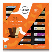 Geschenkbox Miniriegel Galler ,,Mini Batons Assortment”, 24 Stk.