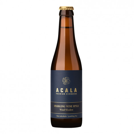 Ekologisk fin mousserande fermenterad te-dryck ACALA Premium Kombucha Wind Shadow Organic, 330 ml