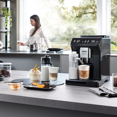 DeLonghi Eletta Explore ECAM450.65.G kohvimasin, kasutatud demo – must