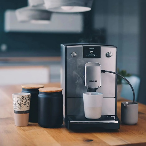 Nivona CafeRomatica NICR 695 täysautomaattinen kahvikone – harmaa