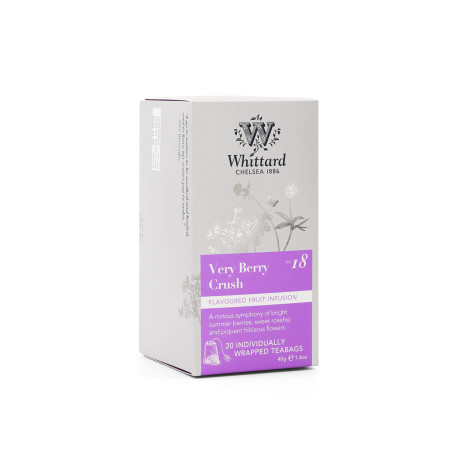 Thé aux fruits Whittard of Chelsea Very Berry Crush, 20 pcs.