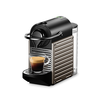 Nespresso Pixie Titan kapsulinis kavos aparatas – juodas
