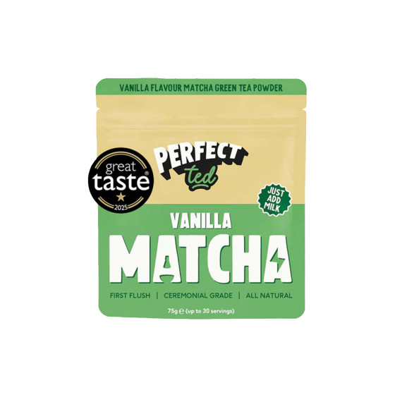 Herbata matcha o smaku waniliowym PerfectTed, 75 g