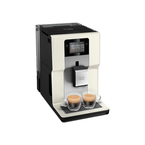 Ekspres do kawy Krups Intuition Preference EA872A10 ciśnieniowy – biały