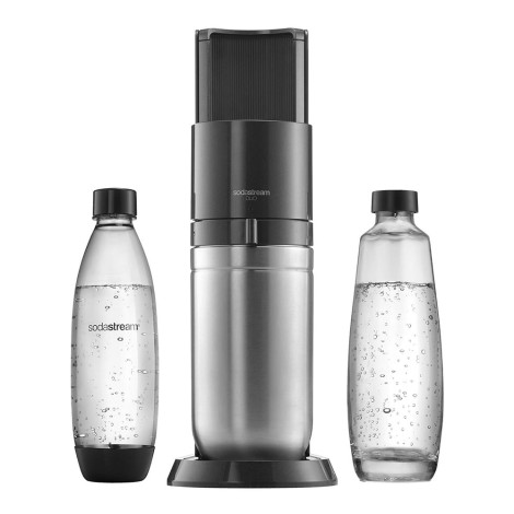 Gāzētā ūdens pagatavotājs SodaStream Duo Black + 2 pudeles