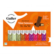 Šokoladinių batonėlių rinkinys Galler „Mini Batons Assortment“, 18 vnt.