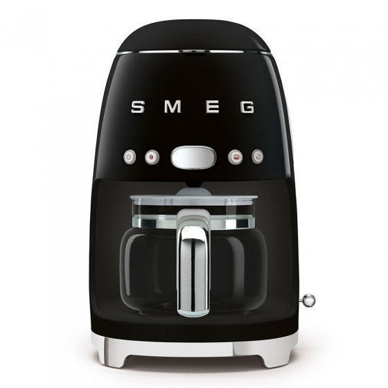 Smeg DCF02BLUK 50's Style Filter Coffee Maker - Black