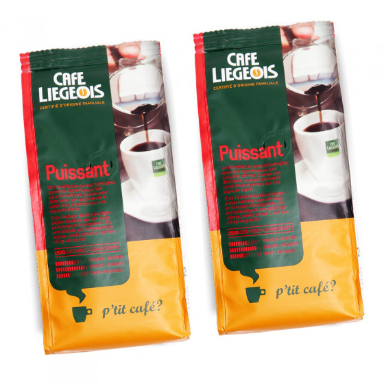 Café Liégeois Gemahlener Kaffee Set „Subtil“, 2 x 250 g