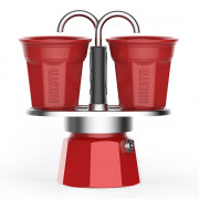 Demonstrācijas espresso kafijas kanna Bialetti “Mini Express Red”