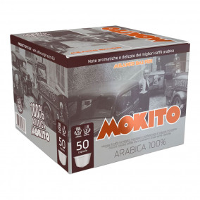 Capsules de café compatibles avec NESCAFÉ® Dolce Gusto® Mokito “Arabica 100%”, 50 pièces.
