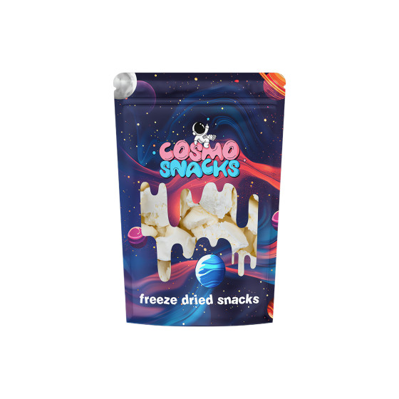 Cosmo Snacks pakastekuivattu vaniljajäätelö, 50 g