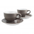 Coffee cups Café Sommelier Cappuccino International Taupe, 2 pcs.