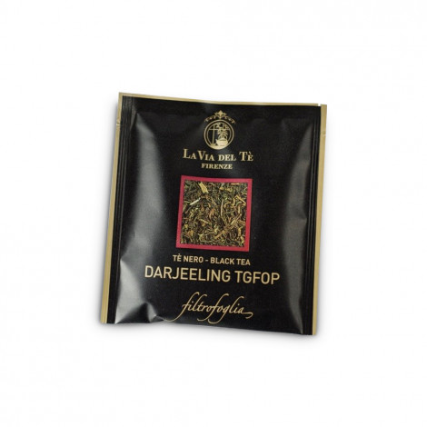 Juodoji arbata La Via del Te Darjeeling, 2,5 g x 100 vnt.