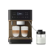 Miele CM 6360 MilkPerfection Obsidianschwarz Kaffeevollautomat – Kupfer