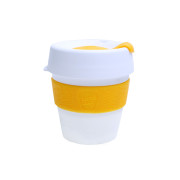 Kavos puodelis KeepCup White/Yellow, 227 ml