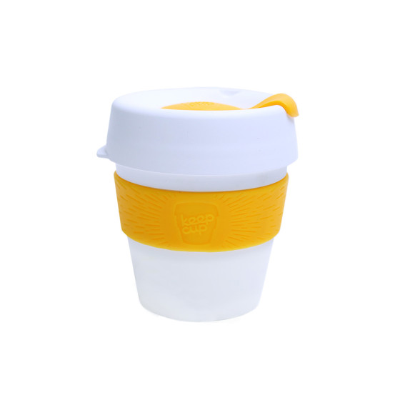 Coffee Cup KeepCup White/Yellow, 227 Ml