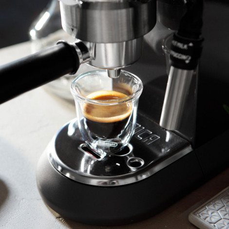 De’Longhi Dedica Style EC785.GY Espressomaschine – Grau, B-Ware