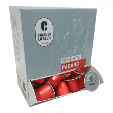 Nespresso® koneisiin sopivat kahvikapselit Charles Liégeois ”Padang”, 50 kpl.