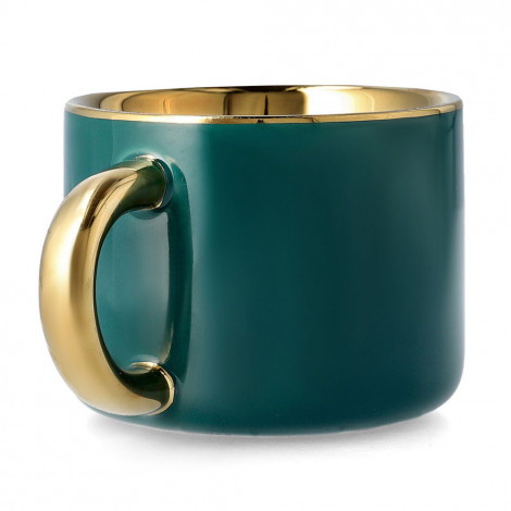 Cup with a spoon Homla ELENI Green, 200 ml