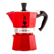 Espresso kafijas kanna Bialetti Moka Express Red 3 cups