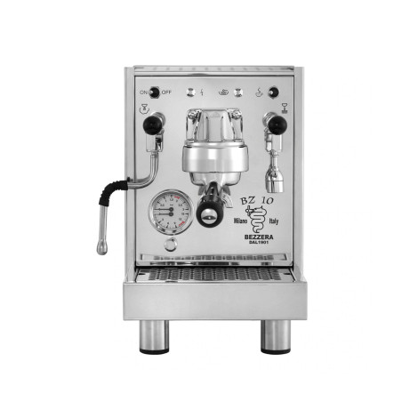 Bezzera BZ10 PM espressomasin, kasutatud demo – hõbedane