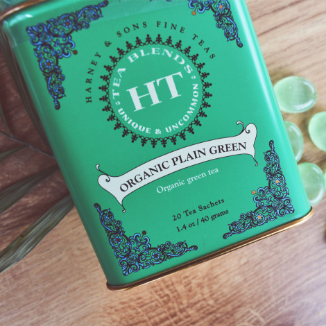 Green tea Harney and Sons ”Organic Plain Green”, 20 pcs.