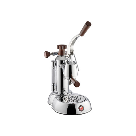 La Pavoni Stradivari Lusso Wooden Handles – Manual-lever espresso machine