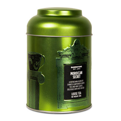 Thé vert Babingtons Moroccan Secret en boîte, 100 g