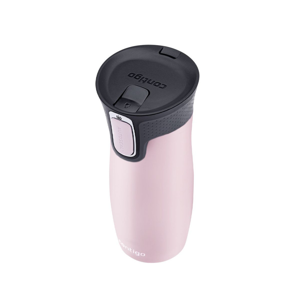 Mug Isotherme Contigo West Loop - Isolation 5h Chaud / 12h Froid, Fermeture AUTOSEAL Anti-Fuites