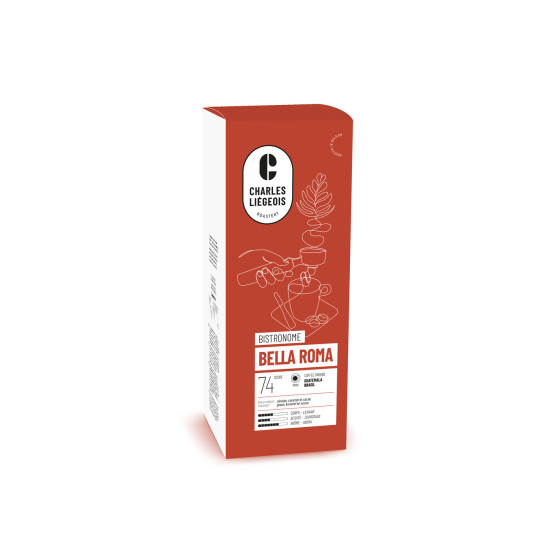 Coffee pods Charles Liegeois Bella Roma, 25 pcs.