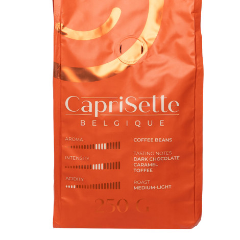 Kaffebönor Caprisette Belgique, 250 g