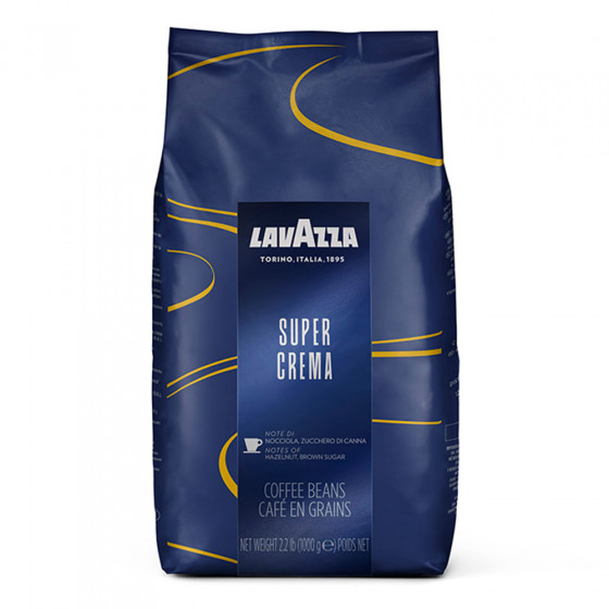 Coffee Beans Lavazza Super Crema, 1 Kg