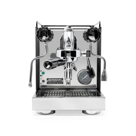 Rocket Espresso Appartamento Siebträger Espressomaschine – Schwarz/Kuprfer